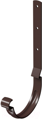 Кронштейн желоба Docke Stal Premium длинный D125 PVKD-1050 (шоколад 8019)