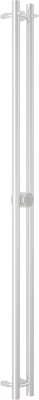 Полотенцесушитель электрический Terminus Стойка Duo Круг 160 (белый)