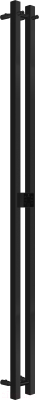Полотенцесушитель электрический Terminus Стойка Duo Проф 160 (черный)