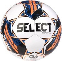 Футбольный мяч Select Contra Basic v23 / 0854160006 (размер 4, белый/черный/оранжевый) - 