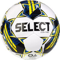 Футбольный мяч Select Contra Basic v23 / 0855160005 (размер 5, белый/черный/желтый) - 