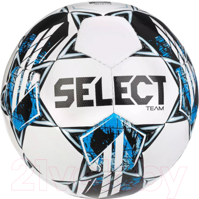 Футбольный мяч Select Team Basic V23 / 0865560002 (размер 5, белый/синий/голубой)