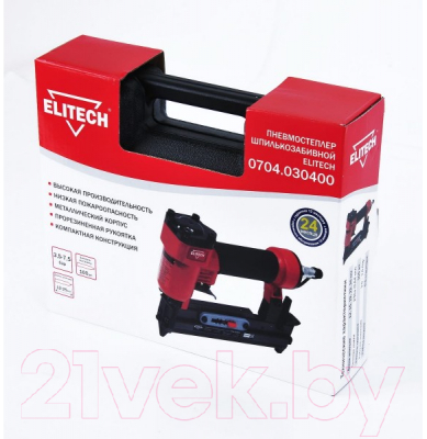 Изображение товара Пневматический шпилькозабиватель Elitech 0704.030400