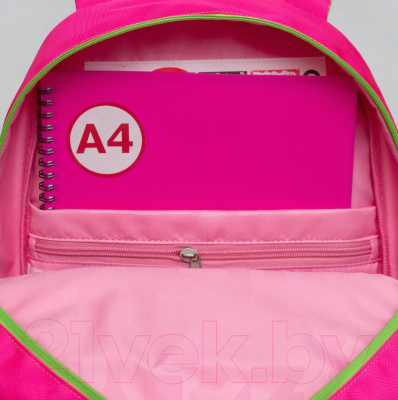 Школьный рюкзак Grizzly RG-364-3 (розовый)