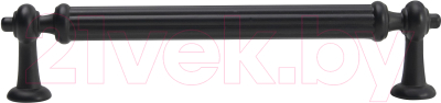 Ручка для мебели AKS Adam-128 (черный матовый)