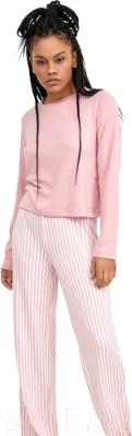Пижама Mark Formelle 592468 (р.164/170-100-106, розовый/белые полоски на розовом)
