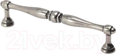 Ручка для мебели AKS Eva-128 (античное серебро)