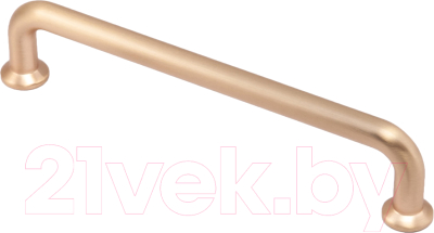 Ручка для мебели AKS Loft-128 (брашированное золото)