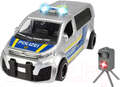 Автомобиль игрушечный Dickie Полицейский минивэн Citroеn SpaceTourer с радаром / 3713010