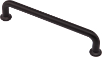 Ручка для мебели AKS Loft-128 (черный матовый) - 