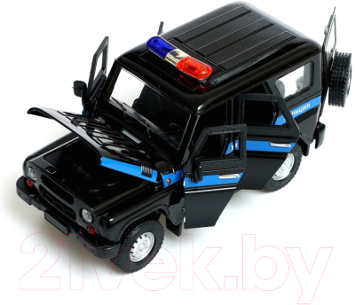 Масштабная модель автомобиля Автоград УАЗ Hunter Полиция / 9443021