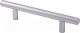 Ручка для мебели AKS Релинговая 128/178 (матовый хром) - 