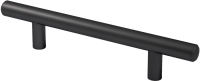 Ручка для мебели AKS Релинговая 192/242 (черный матовый) - 