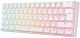 Клавиатура Royal Kludge RK61 RGB (белый, Red Switch) - 