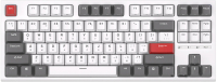 Клавиатура Royal Kludge RK-R87 RGB (белый, Red Switch) - 