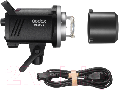 Вспышка студийная Godox MS300V Со светодиодной пилотной лампой