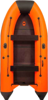 Надувная лодка Tulin Boat КПК-330 / TB-КПК-330-ОЧ (оранжевый/черный) - 
