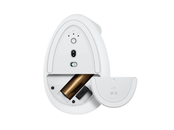 Мышь Logitech Lift Ergonomic / 910-006480 (белый)