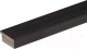 Финишная рейка для реечной панели Grace ПВХ черный (30х16х2900мм) - 