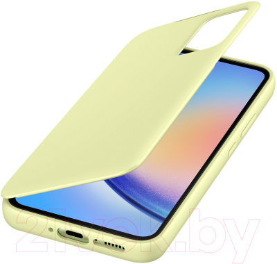 Чехол для планшета Samsung Galaxy A34 Smart View Wallet Case A34/ EF-ZA346CGEGRU (лайм)