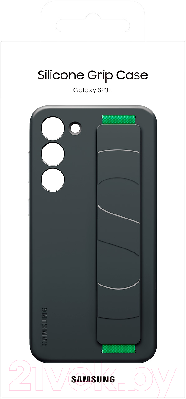 Чехол-накладка Samsung Galaxy S23+ Silicone Grip Case / EF-GS916TBEGRU