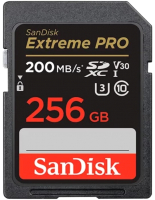 Карта памяти SanDisk SDXC Extreme Pro Class 10 256GB (SDSDXXD-256G-GN4IN) - 