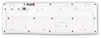 Клавиатура Оклик K225W (белый)