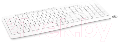 Клавиатура Оклик K225W (белый)