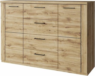Тумба Anrex Doorset 2D4S (дуб наварра) - 