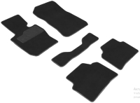 Комплект ковриков для авто Seintex 87531 (черный) - 