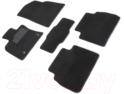 Комплект ковриков для авто Seintex 87533 (черный)