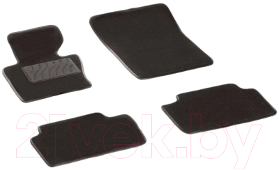 Комплект ковриков для авто Seintex 83135 (черный)