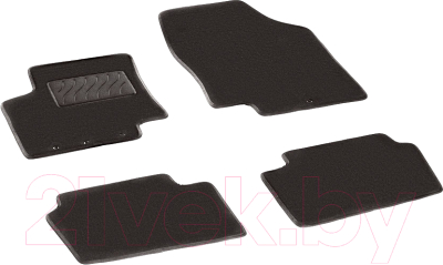Комплект ковриков для авто Seintex 82331 (черный)