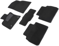 Комплект ковриков для авто Seintex 89248 (черный) - 