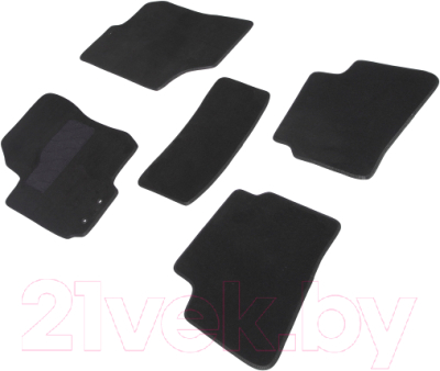Комплект ковриков для авто Seintex 82268 (черный)