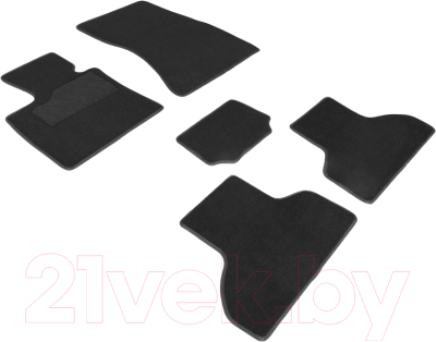 Комплект ковриков для авто Seintex 86805 (черный)