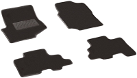 Комплект ковриков для авто Seintex 85269 (черный) - 