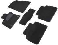 Комплект ковриков для авто Seintex 87117 (черный) - 