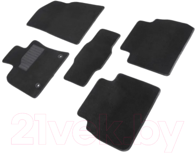 Комплект ковриков для авто Seintex 87117 (черный)