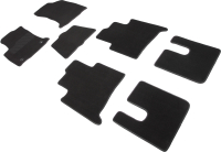 Комплект ковриков для авто Seintex 89663 (черный) - 