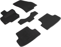 Комплект ковриков для авто Seintex 94656 (черный) - 