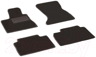 Комплект ковриков для авто Seintex 82447 (черный)