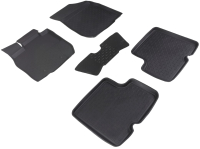 Комплект ковриков для авто Seintex 85492 (черный) - 