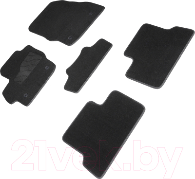 Комплект ковриков для авто Seintex 82337 (черный)