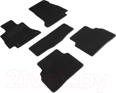 Комплект ковриков для авто Seintex 94652 (черный)
