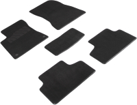 Комплект ковриков для авто Seintex 94660 (черный) - 