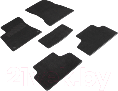 Комплект ковриков для авто Seintex 94660 (черный)