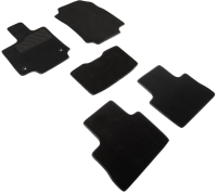 Комплект ковриков для авто Seintex 83193 (черный) - 