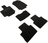 Комплект ковриков для авто Seintex 92711 (черный) - 