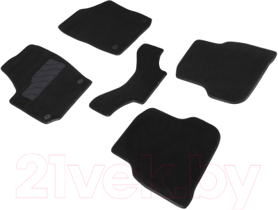 Комплект ковриков для авто Seintex 91278 (черный)